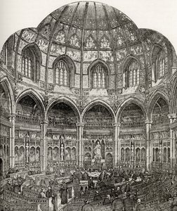 The New Common Council Chamber, Guildhall, from 